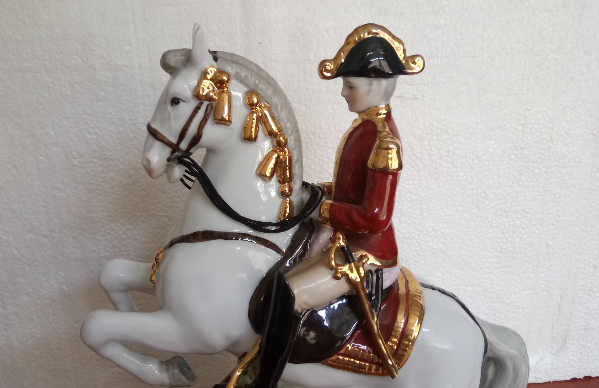 Figura żołnierza na koniu- Neundorf