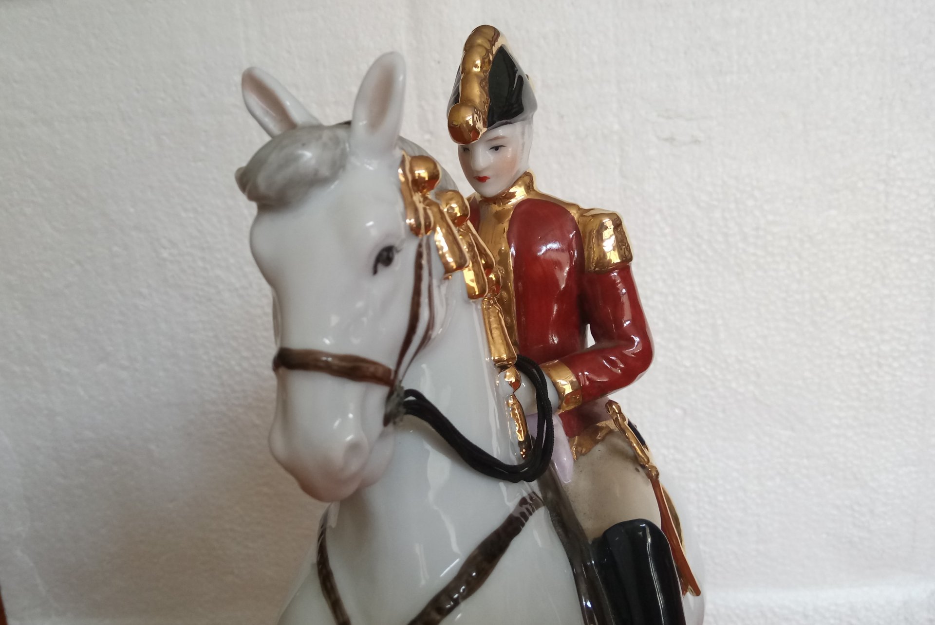 Figura żołnierza na koniu- Neundorf